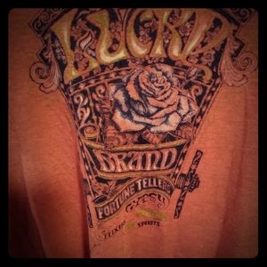 Long sleeve tee- Lucky